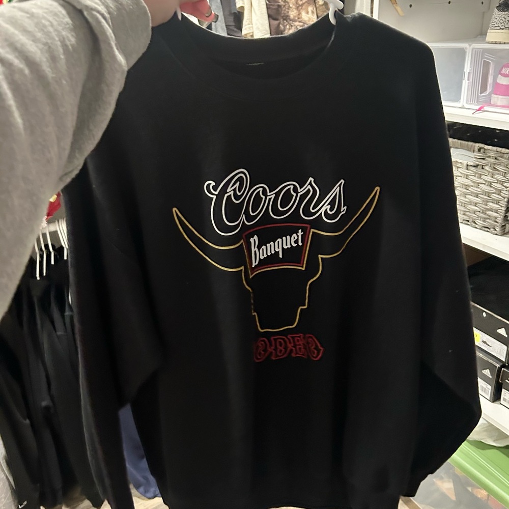 buckle coors sweatshirt